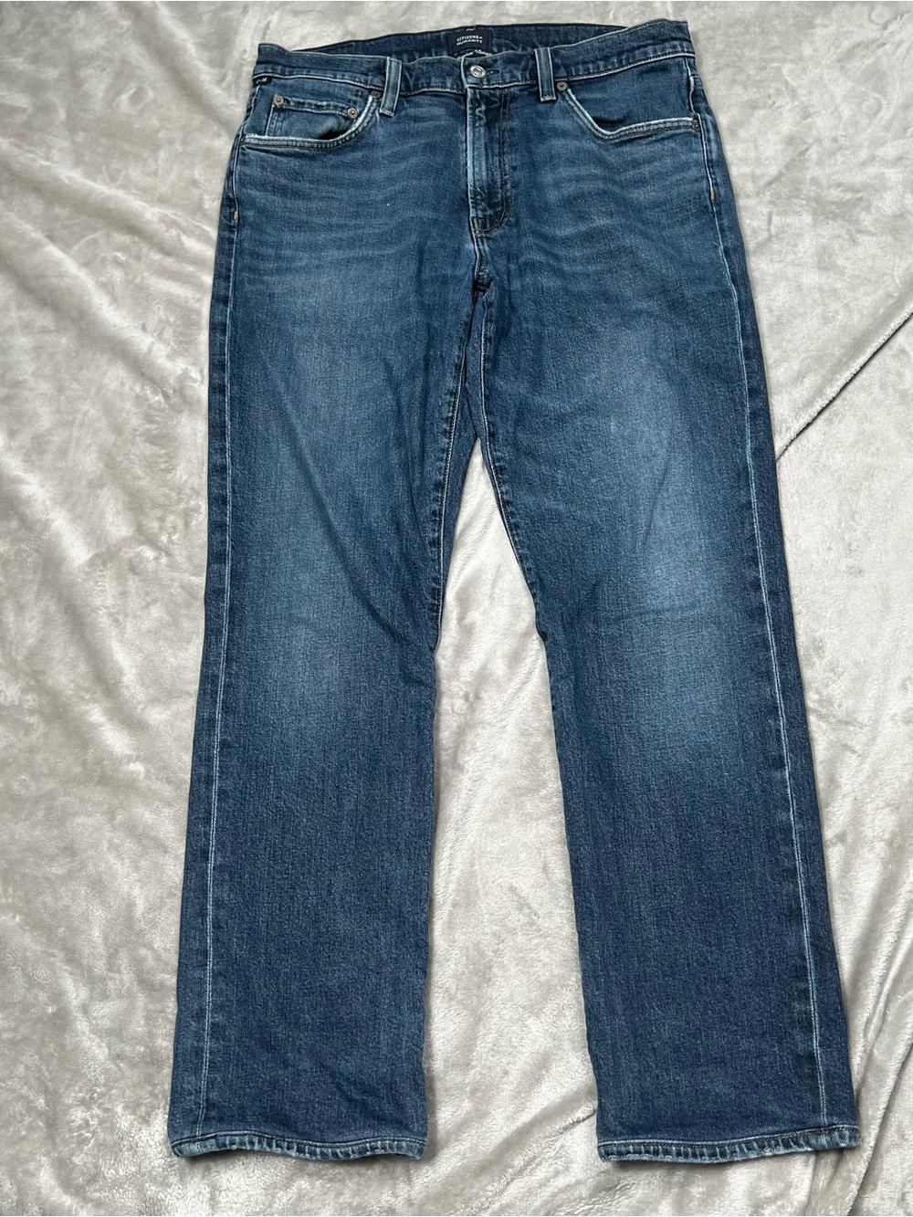 Citizens Of Humanity Elijah Jeans Mens 33x30 Blue Straight Denim Premium Vintage